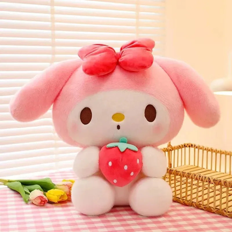 Sanrio Strawberry Kuromi Pillow Plush Toy