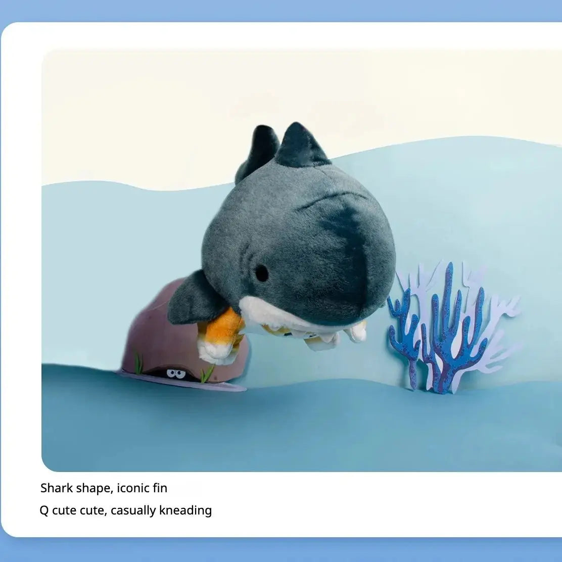 Snuggly Cute Shark Buddy